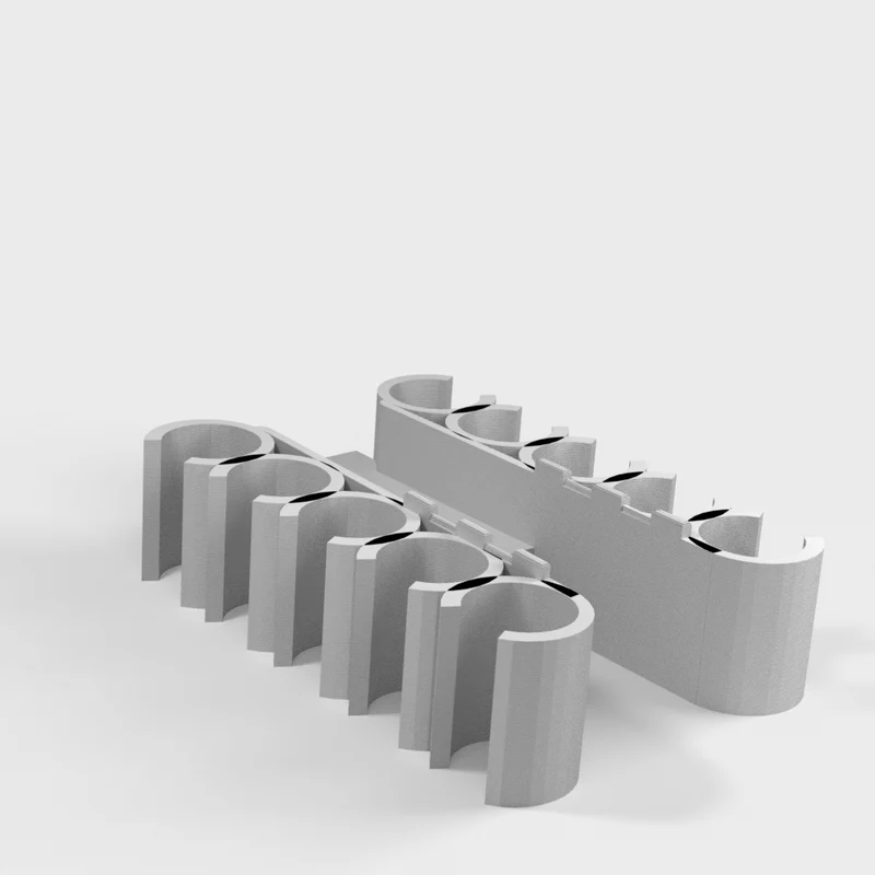 Nerf Dart Holder 5x2 V1 pour rail tactique