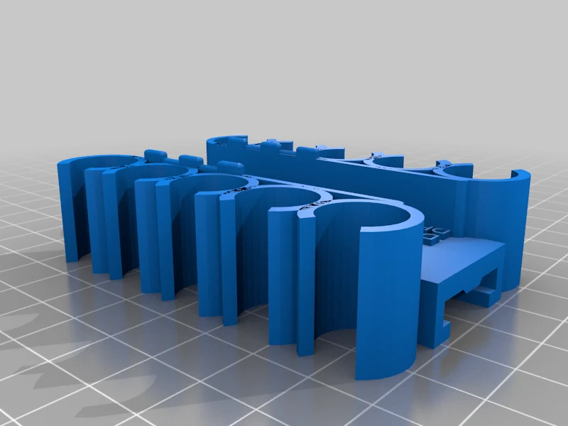 Nerf Dart Holder 5x2 V1 pour rail tactique