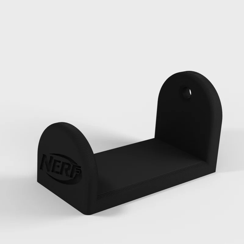 Ensemble de 3 supports muraux pour pistolet Nerf avec trous de 4,5 mm
