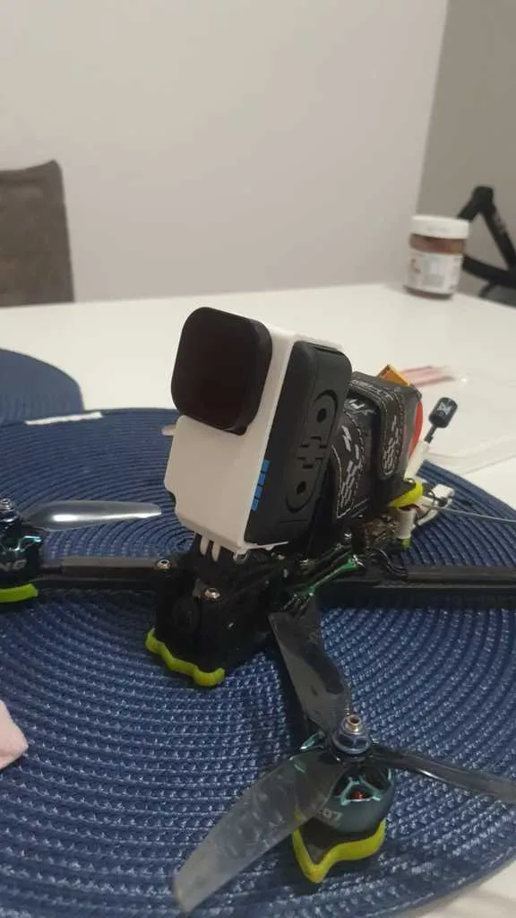 Support vertical pour GoPro Hero 9, 10, 11 pour drone FPV