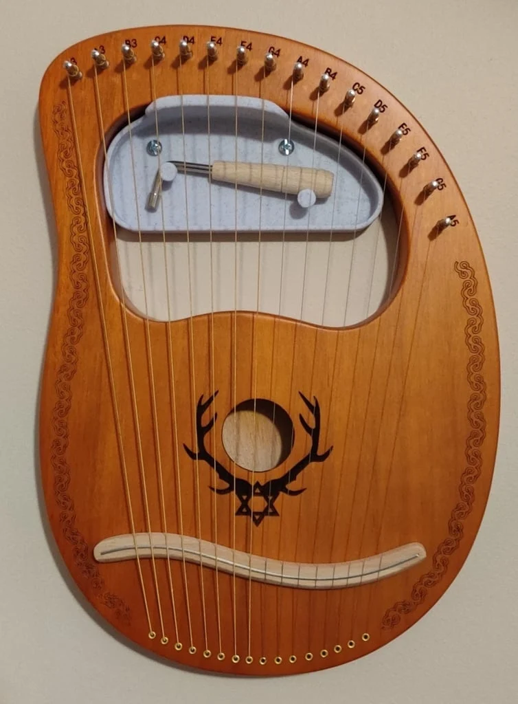 Lyre Harpe Suspension murale