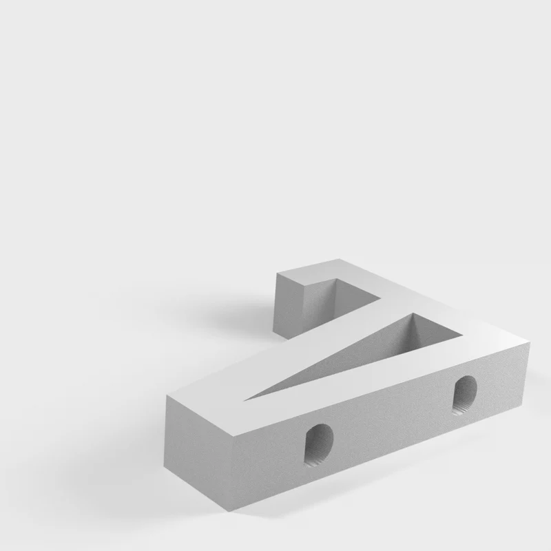 Fixation murale pour clavier