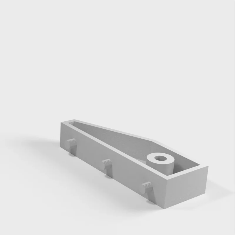 Fixation murale pour meuble Ikea Eket