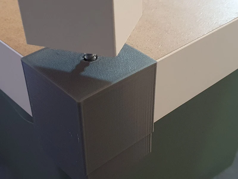 Support pour rallonge / empileur de pied de table IKEA LACK