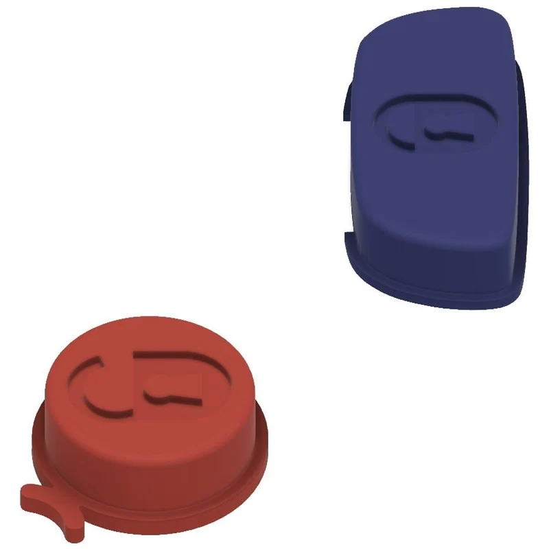 Jeu de boutons de remplacement pour clé de voiture pour Citroën C1 / Toyota Aygo / Peugeot 107