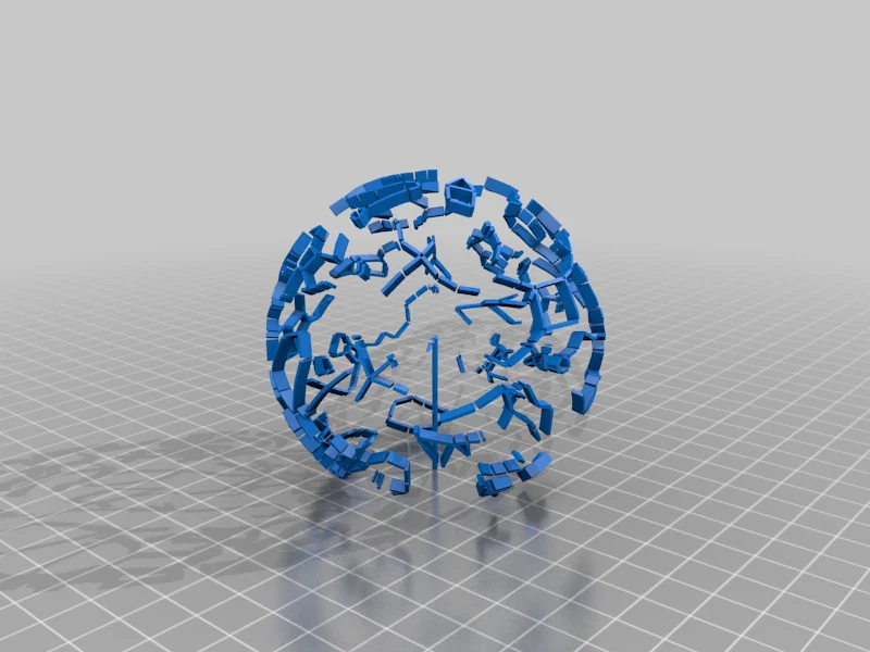 Sphère céleste avec constellations et emplacement des étoiles