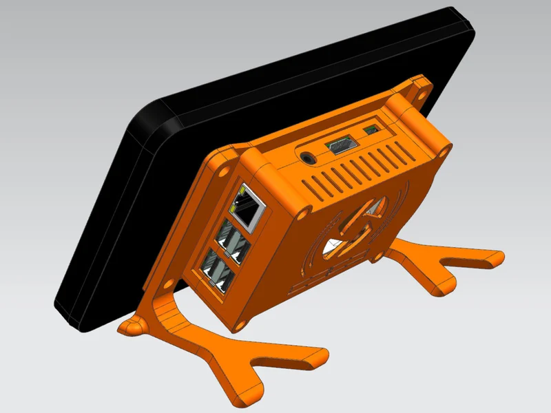 Boîtier d'écran tactile 7 pouces pour Raspberry Pi 3 (B/B+)