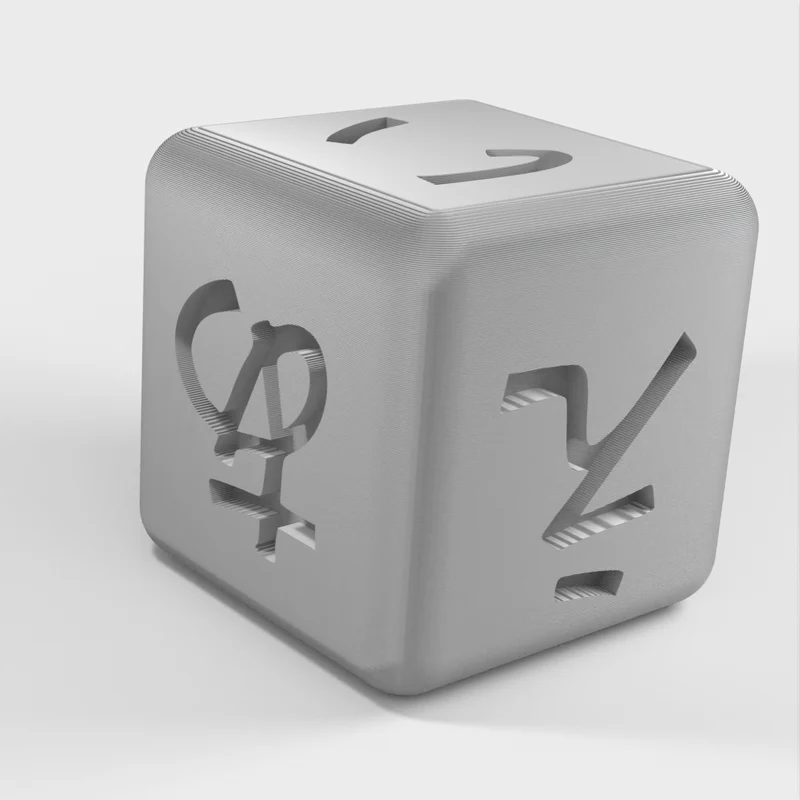 Dés Hiragana pour l'apprentissage des langues et l'éducation