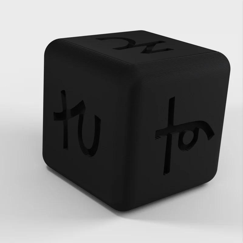 Dés Hiragana pour l'apprentissage des langues et l'éducation