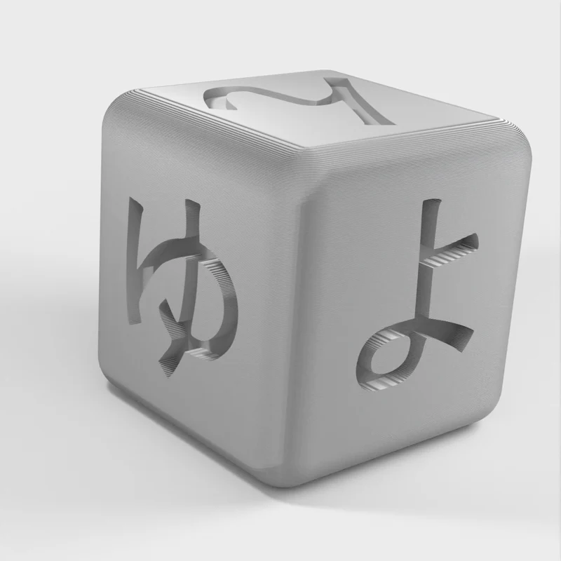 Dés Hiragana pour l'apprentissage des langues et l'éducation