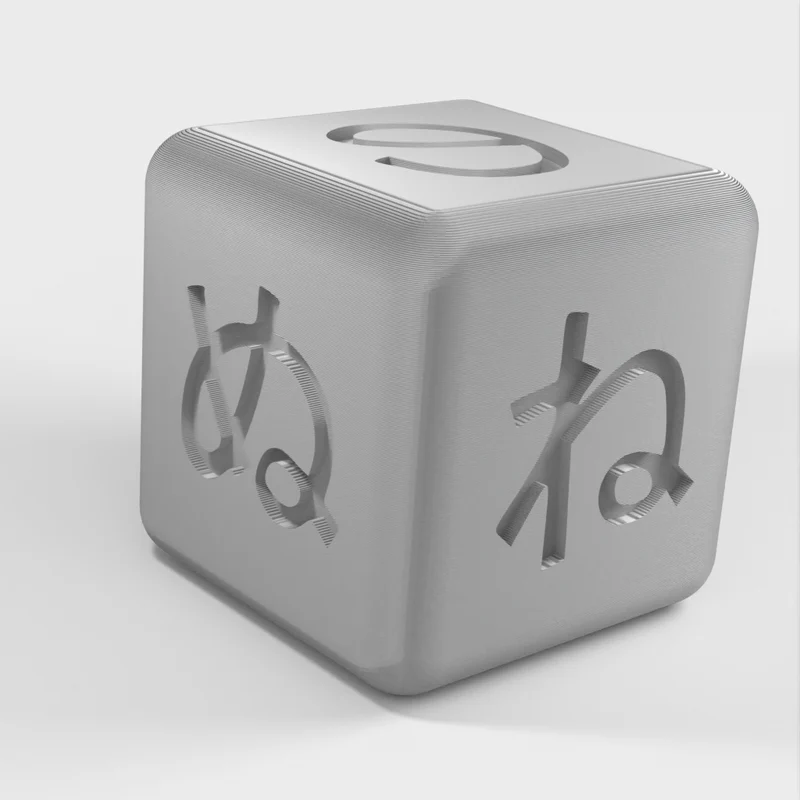 Dés Hiragana pour l'apprentissage des langues et l'éducation