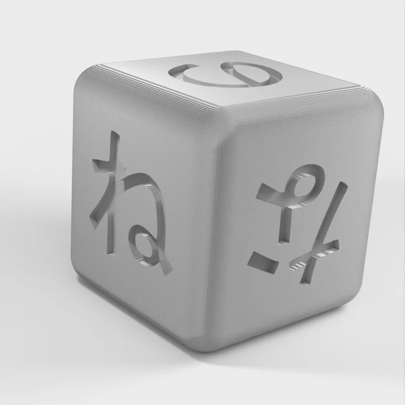 Dés Hiragana pour l'apprentissage des langues et l'éducation