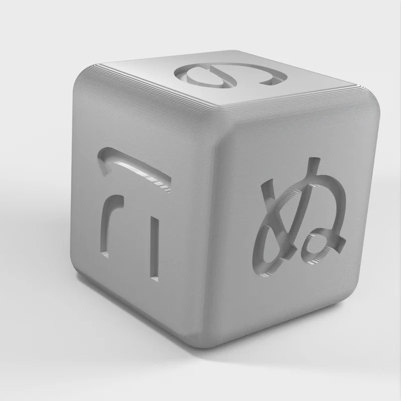 Dés Hiragana pour l'apprentissage des langues et l'éducation