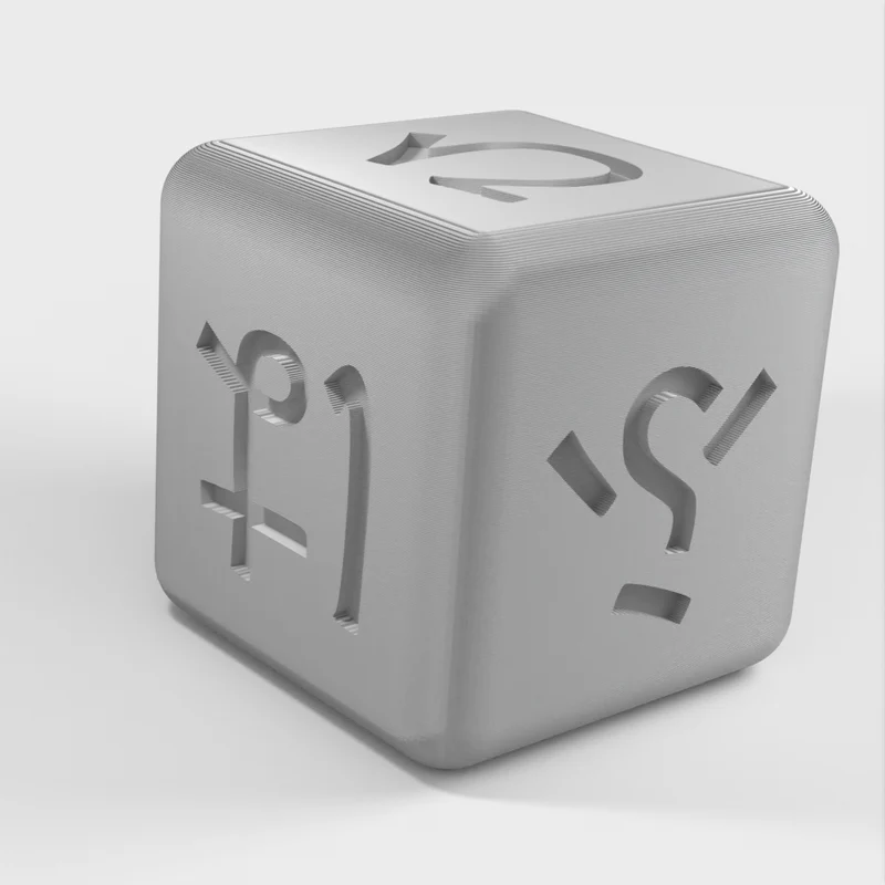 Dés Hiragana pour l'apprentissage des langues et l'éducation