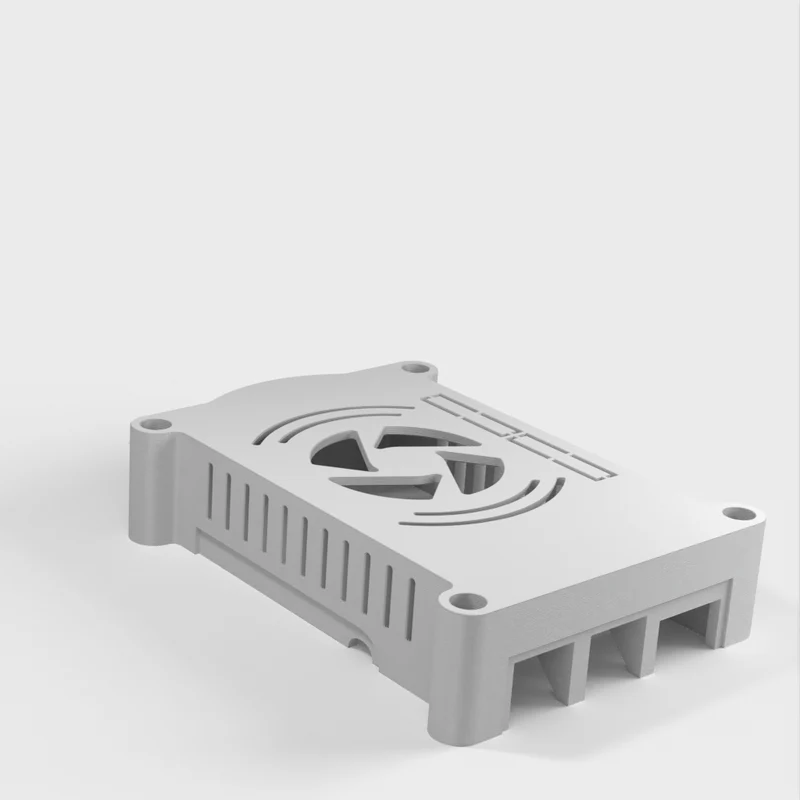 Boîtier pour écran tactile 7' avec ventilateur intégré pour Raspberry Pi 4