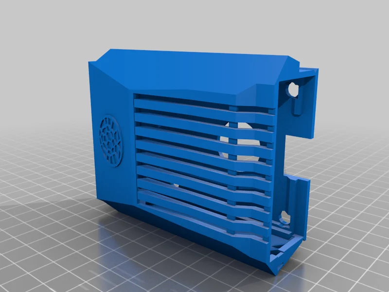 Boîtier Overclocked Raspberry Pi 4 avec support SSD et socle