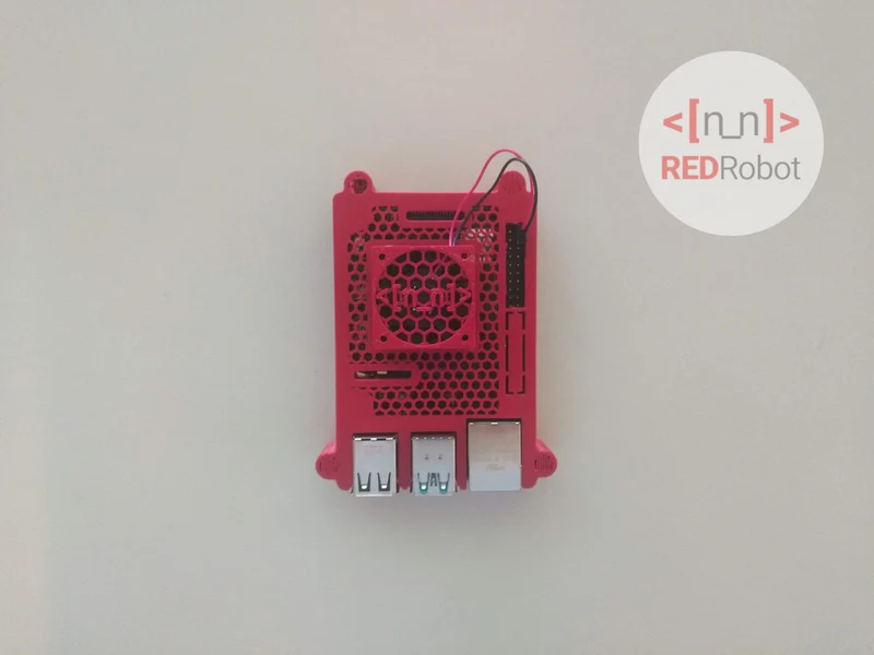 REDRobot Slim Case with Cooler pour Raspberry Pi 4