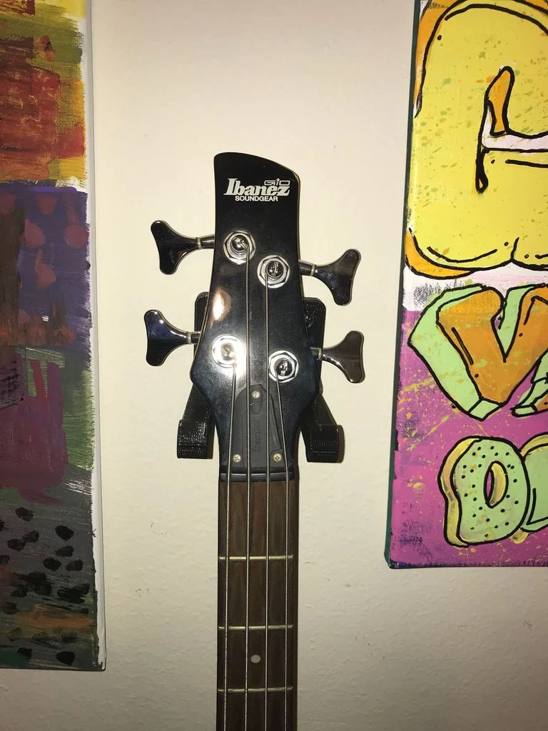 Support mural guitare pour basse et guitare électrique