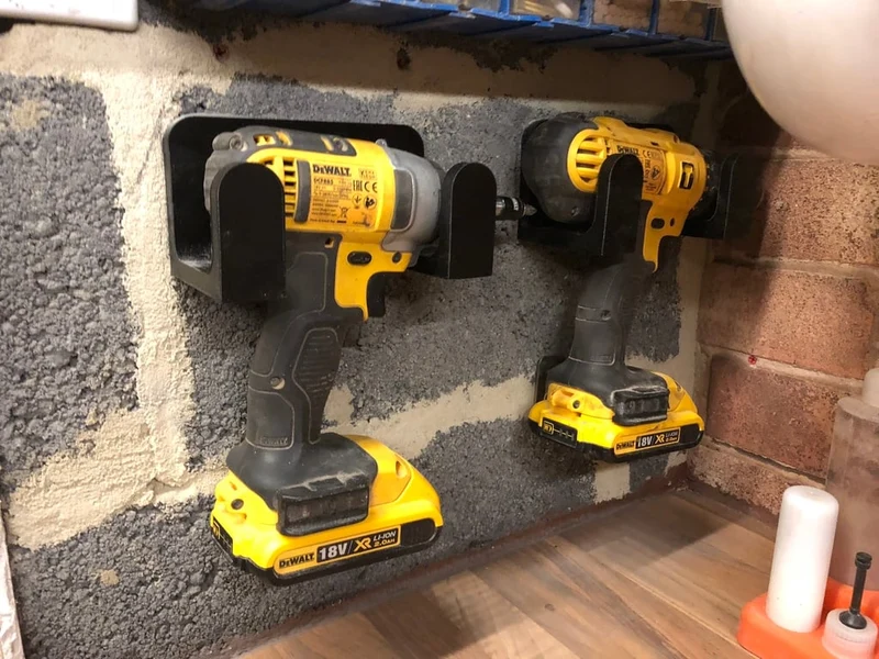 Support mural pour perceuse et visseuse à percussion Dewalt 18 V XR