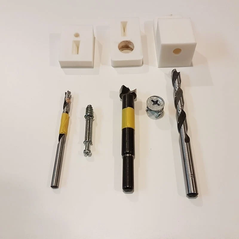 Ikea METOD Guide de perçage pour armoires de cuisine pour fixation standard