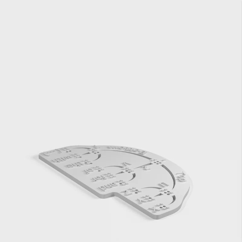 BrailleTree - Aide mnémotechnique visio-tactile pour l'apprentissage du braille