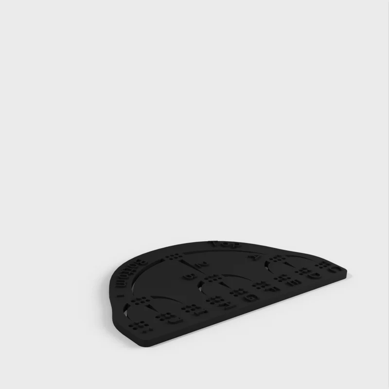 BrailleTree - Aide mnémotechnique visio-tactile pour l'apprentissage du braille
