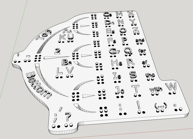 BrailleTree - Aide mnémotechnique visio-tactile pour l'apprentissage du braille