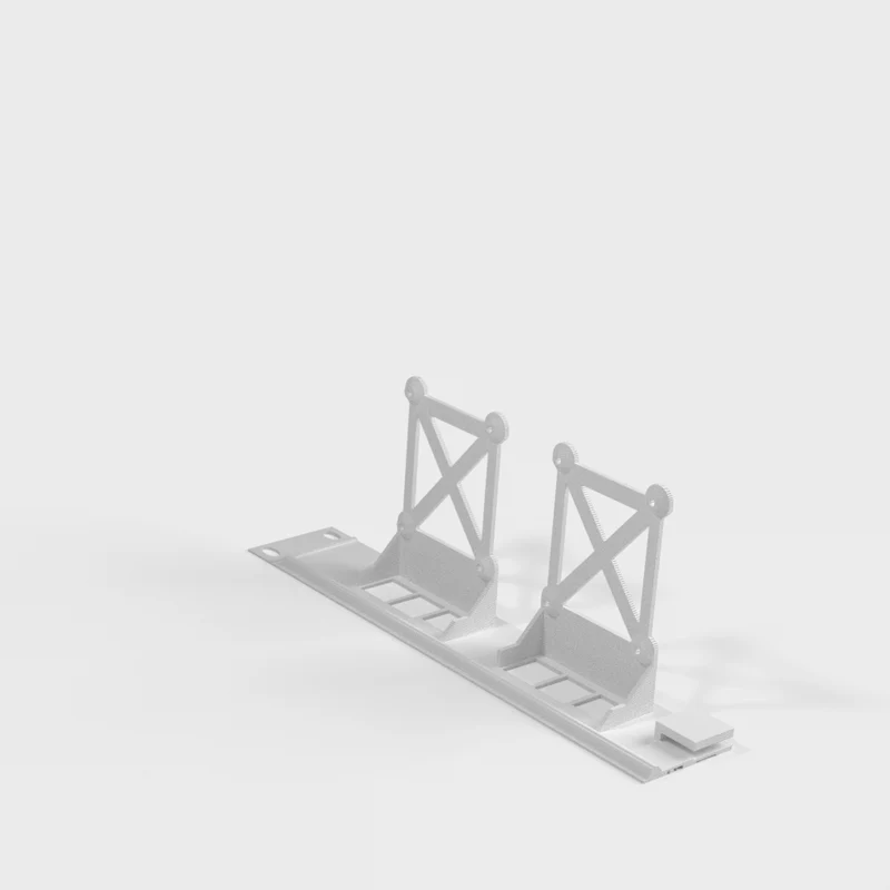 Support de rack pour quatre Raspberry Pi
