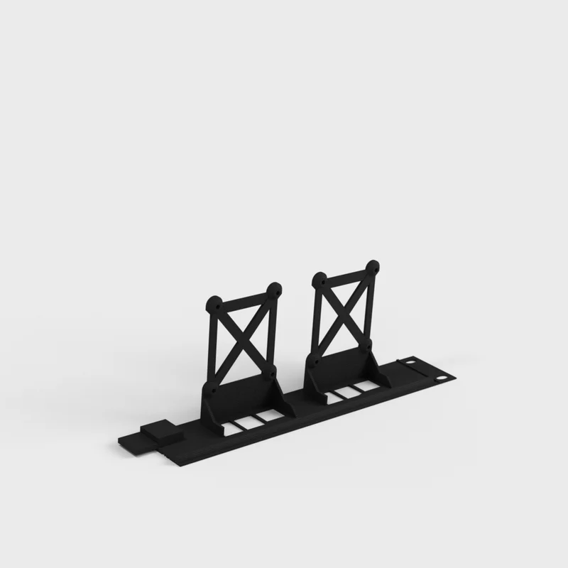 Support de rack pour quatre Raspberry Pi