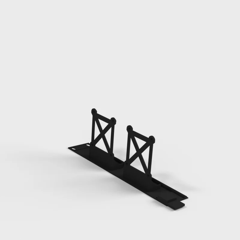 Support de rack pour quatre Raspberry Pi
