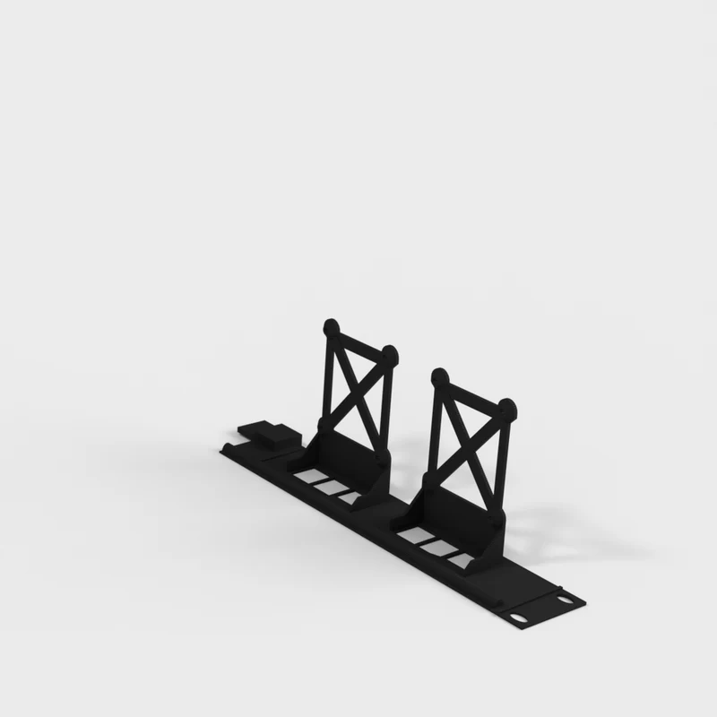 Support de rack pour quatre Raspberry Pi