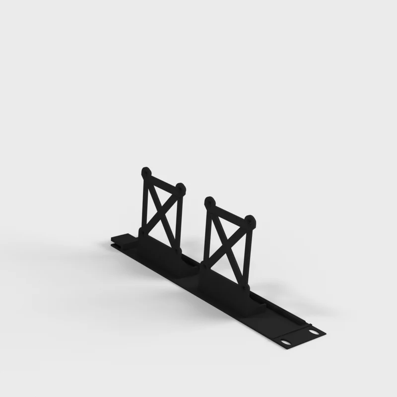 Support de rack pour quatre Raspberry Pi
