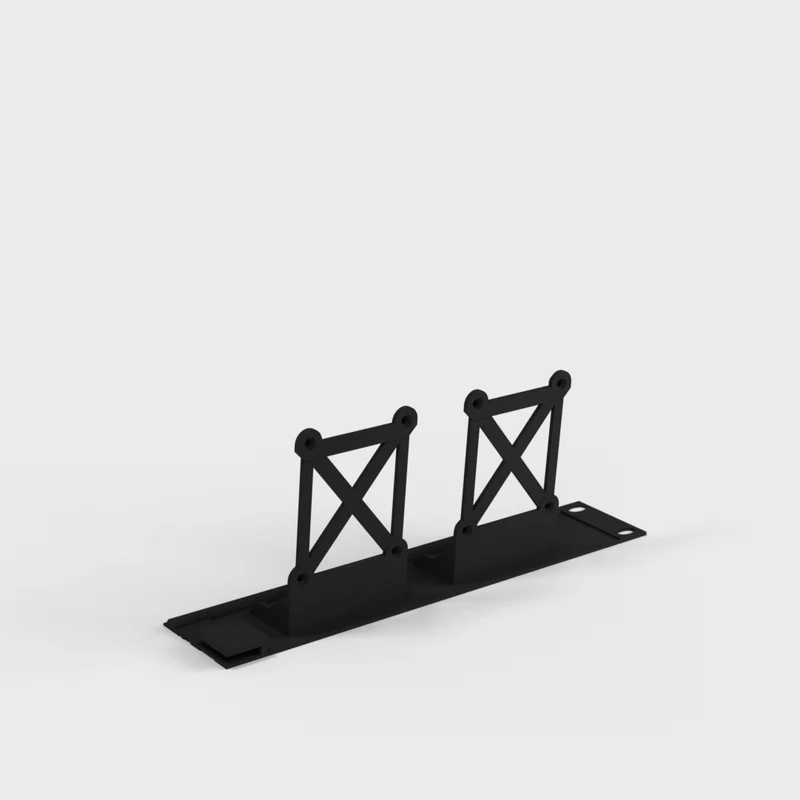 Support de rack pour quatre Raspberry Pi