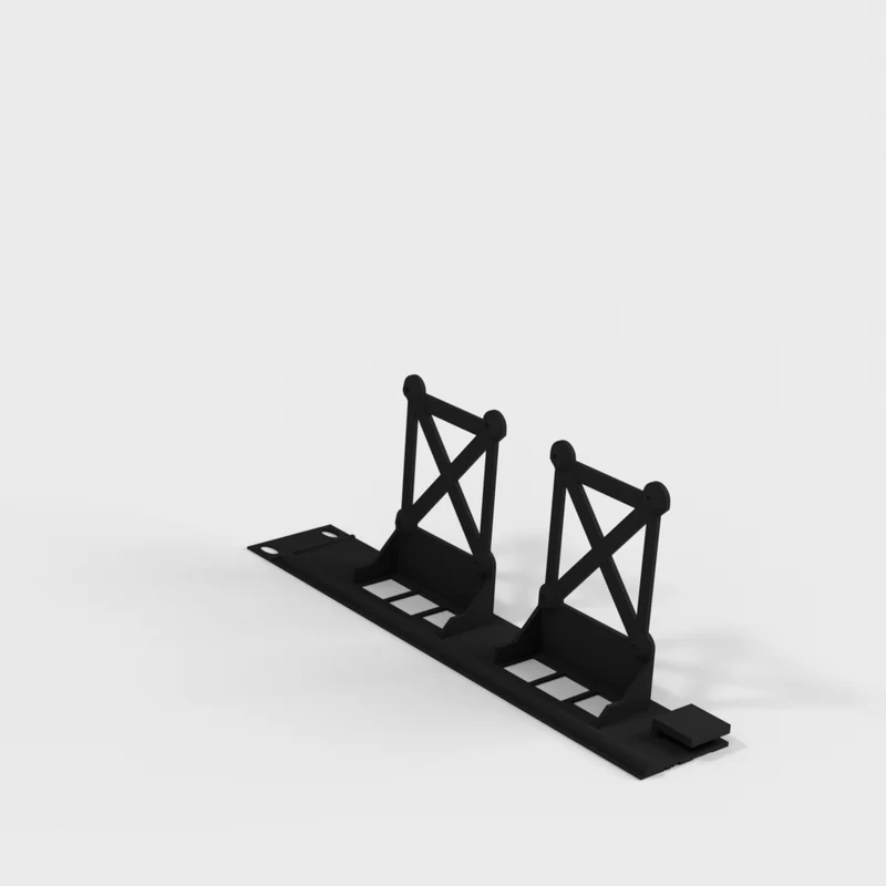 Support de rack pour quatre Raspberry Pi