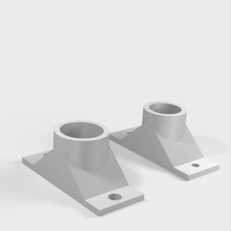 Ikea RÄCKA Ensemble de supports de tringle à rideaux