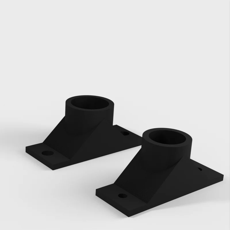 Ikea RÄCKA Ensemble de supports de tringle à rideaux