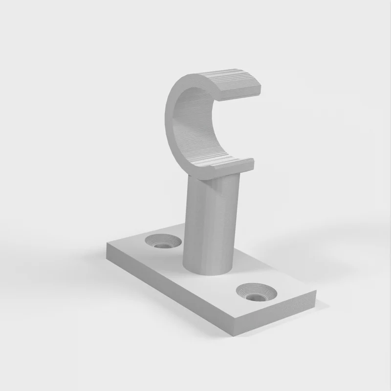 Remplacement du support de tringle à rideau de fenêtre IKEA