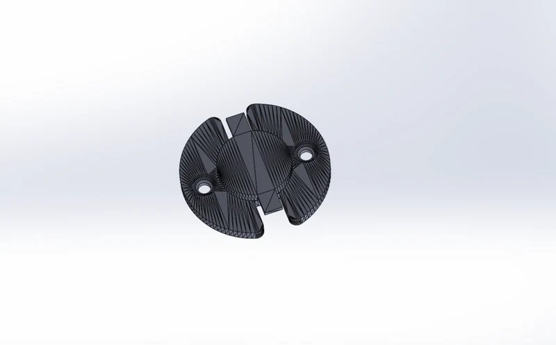 Plaque de montage Tapo C200 avec vis à tête plate de 4 mm