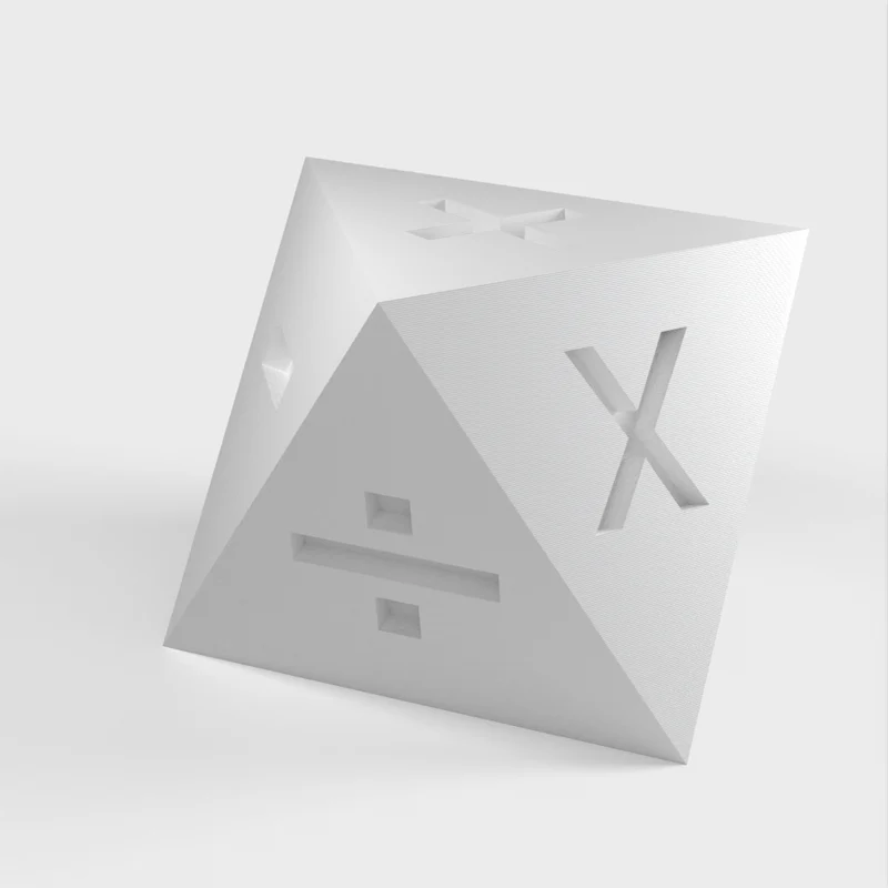 Cube mathématique pour apprendre et s'amuser