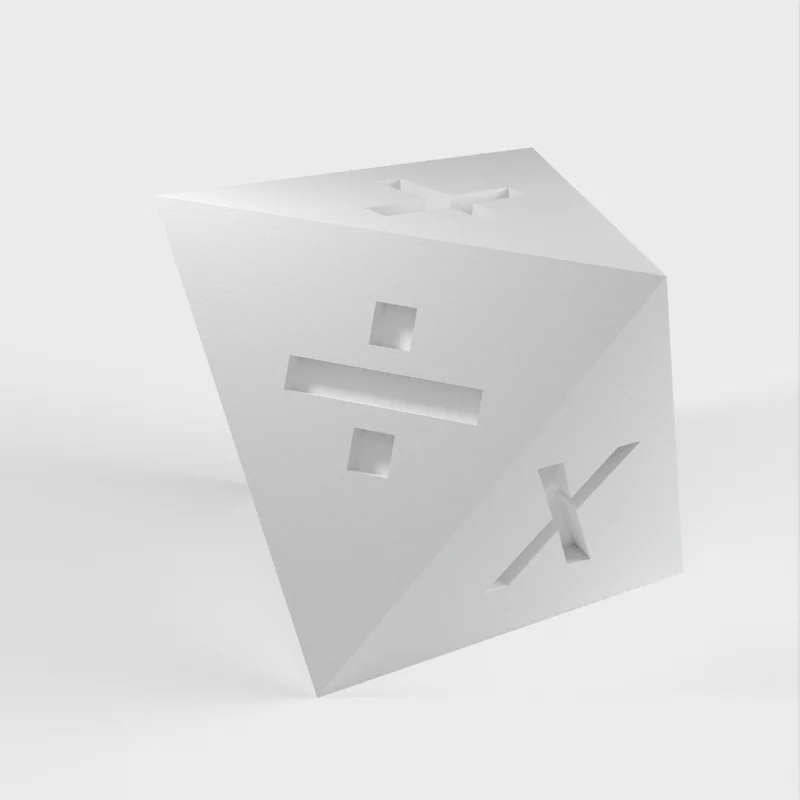 Cube mathématique pour apprendre et s'amuser