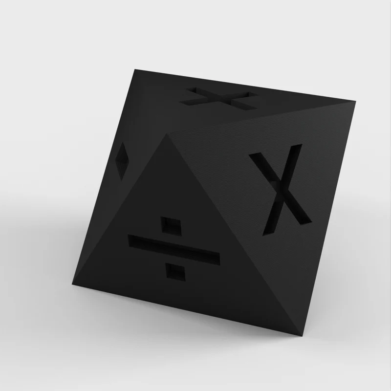 Cube mathématique pour apprendre et s'amuser