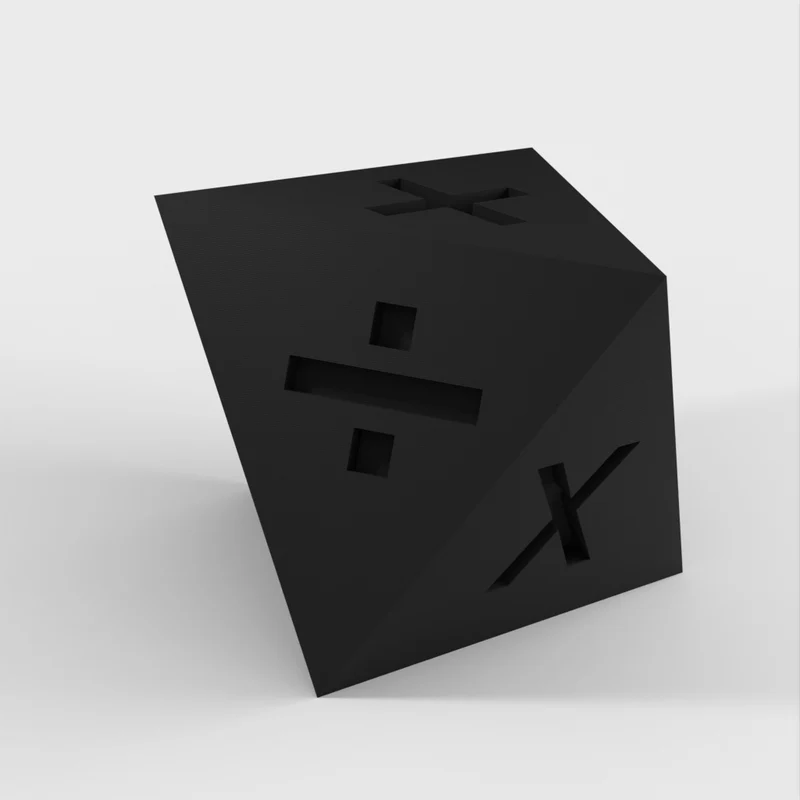 Cube mathématique pour apprendre et s'amuser