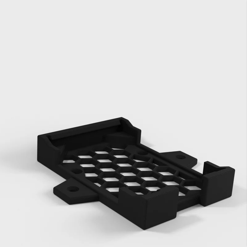 Geekworm Raspberry Pi 4 Armour Case Support mural ou de bureau
