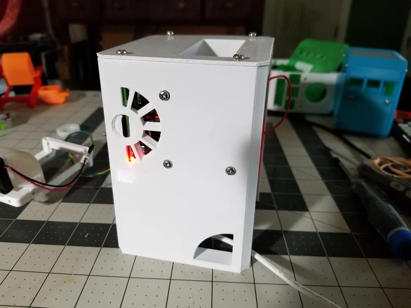 Vertical Enclosure Dual Fan Mod pour Raspberry Pi 4