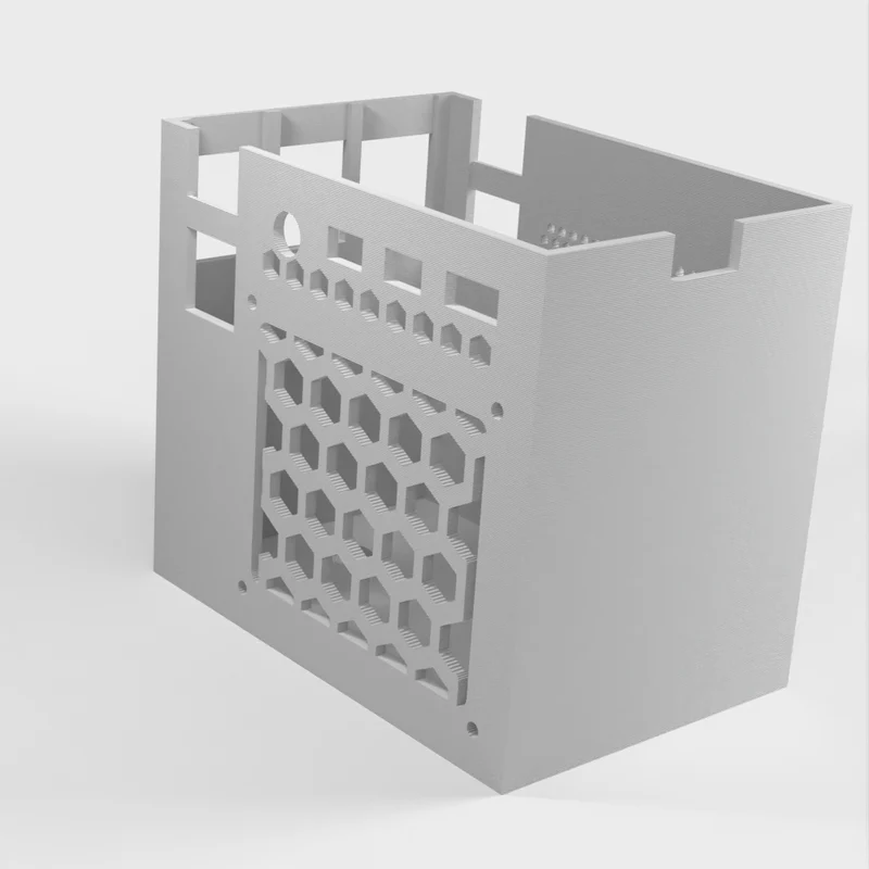 Etui minimaliste pour Raspberry Pi 4 (compatible avec le refroidisseur Ice Tower)