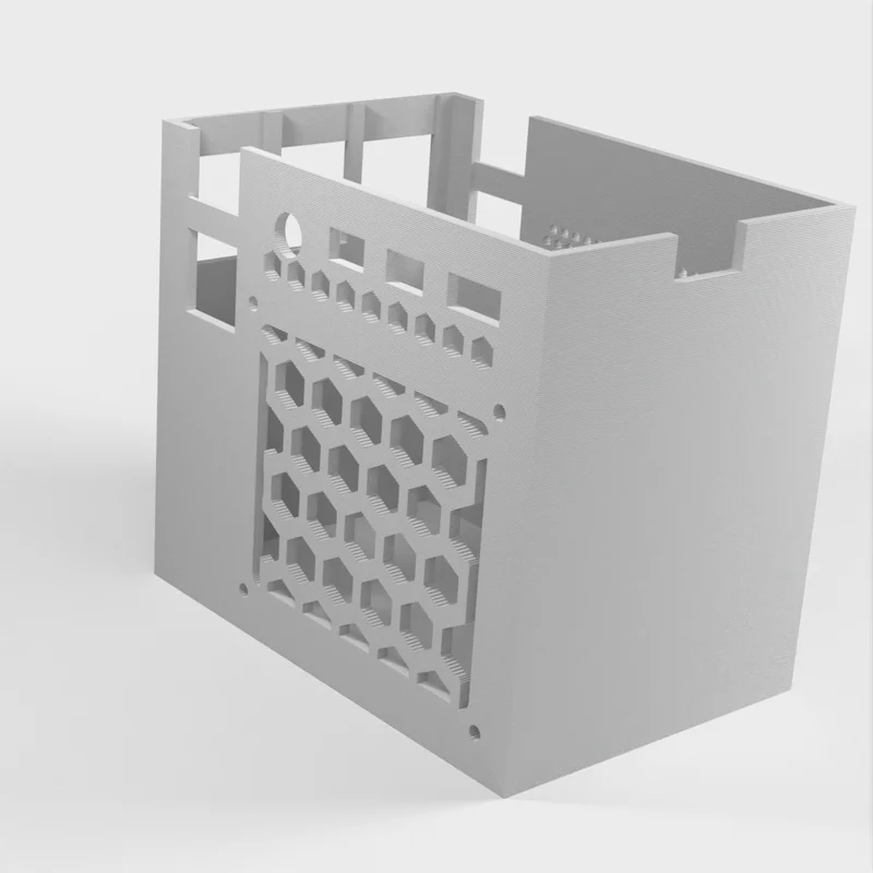 Etui minimaliste pour Raspberry Pi 4 (compatible avec le refroidisseur Ice Tower)