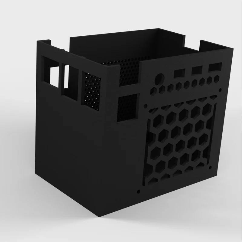 Etui minimaliste pour Raspberry Pi 4 (compatible avec le refroidisseur Ice Tower)