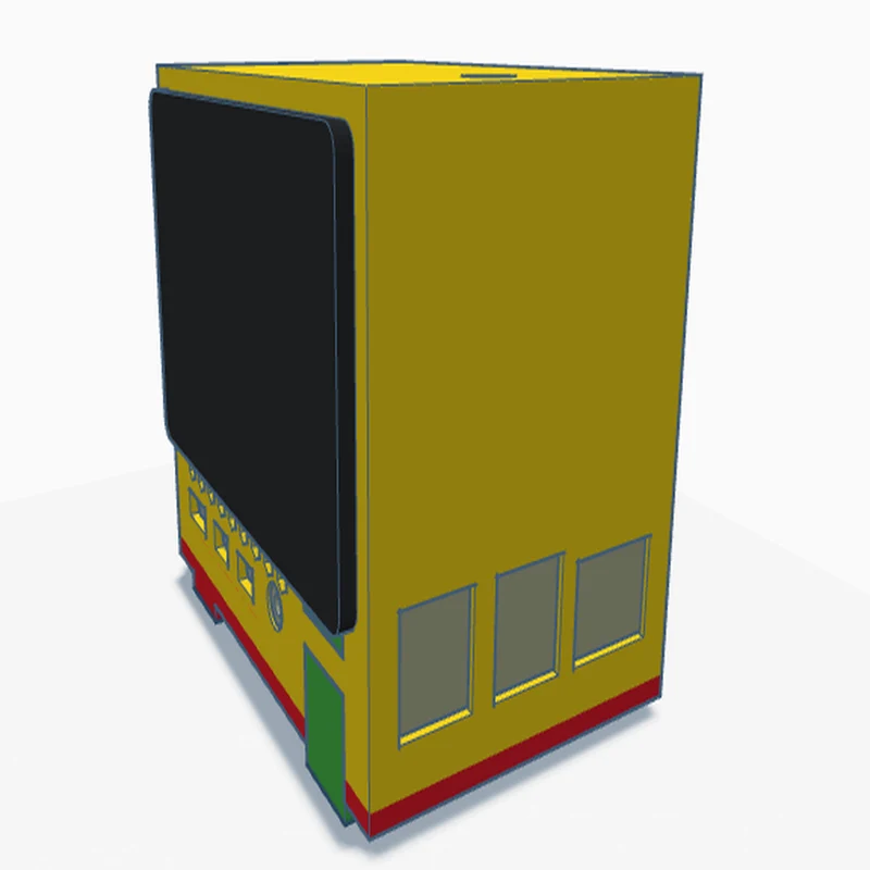 Etui minimaliste pour Raspberry Pi 4 (compatible avec le refroidisseur Ice Tower)