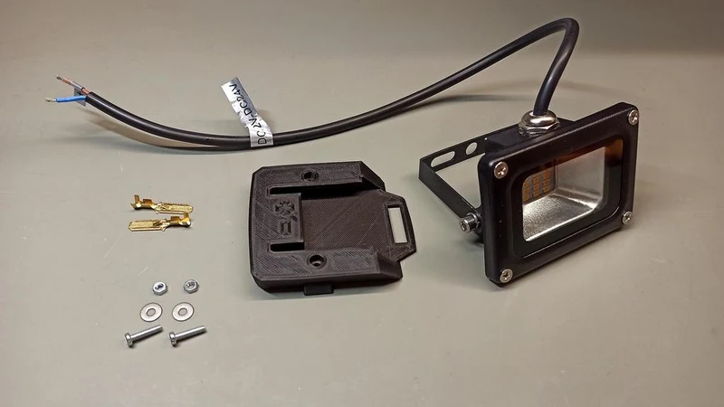 Parkside X20V Team LED 10W Projecteur / Lampe de travail pour camping et atelier