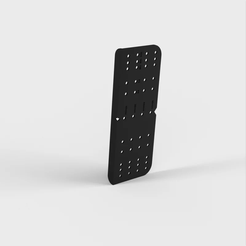 Ikea Bohrschablone / Guide de perçage pour un espacement des trous de 160 mm